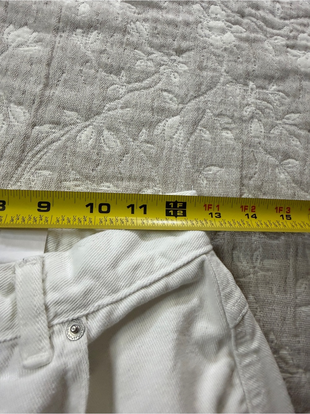 Cactus Jeans Women's White Wide Leg Jeans Size 10 - Trendy Statement Denim - Picture 8 of 11
